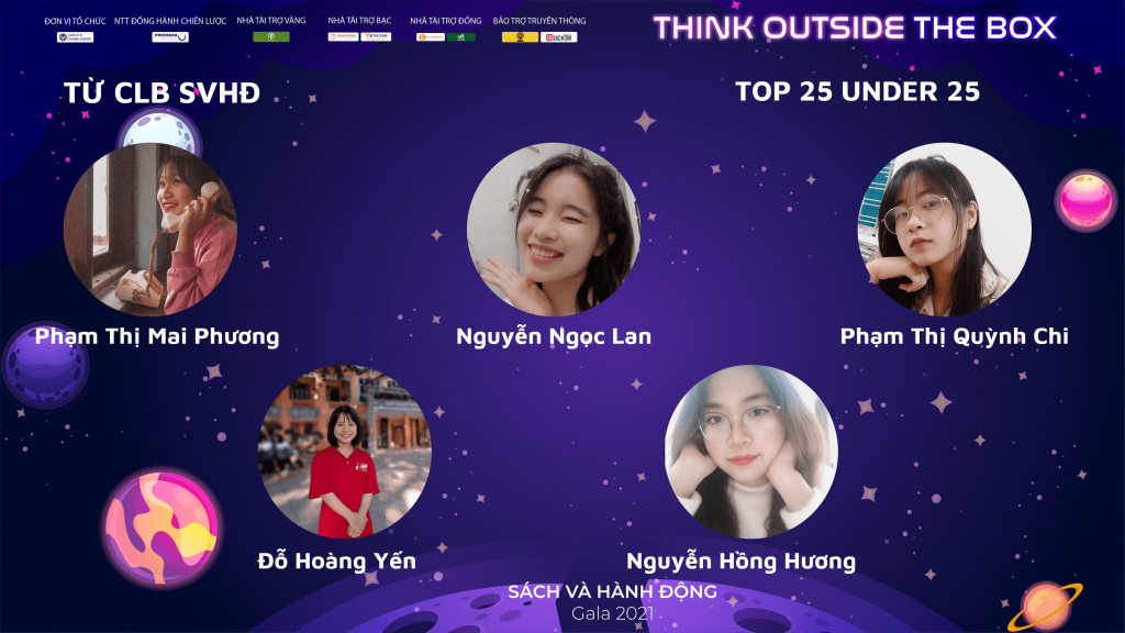 Vinh danh Top 25 under 25 các thành viên trong CLB